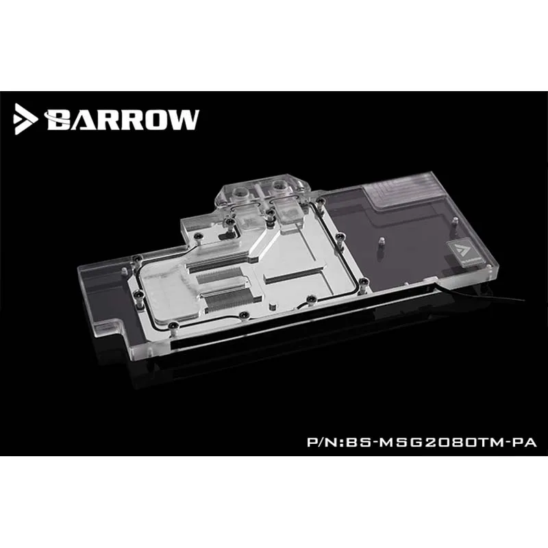 Водяной охладитель Barrow BS-MSG2080TM-PA GPU для msi RTX2080Ti GAMING X TRIO/Sea Hawk EK LRC2.0 | Компьютеры и