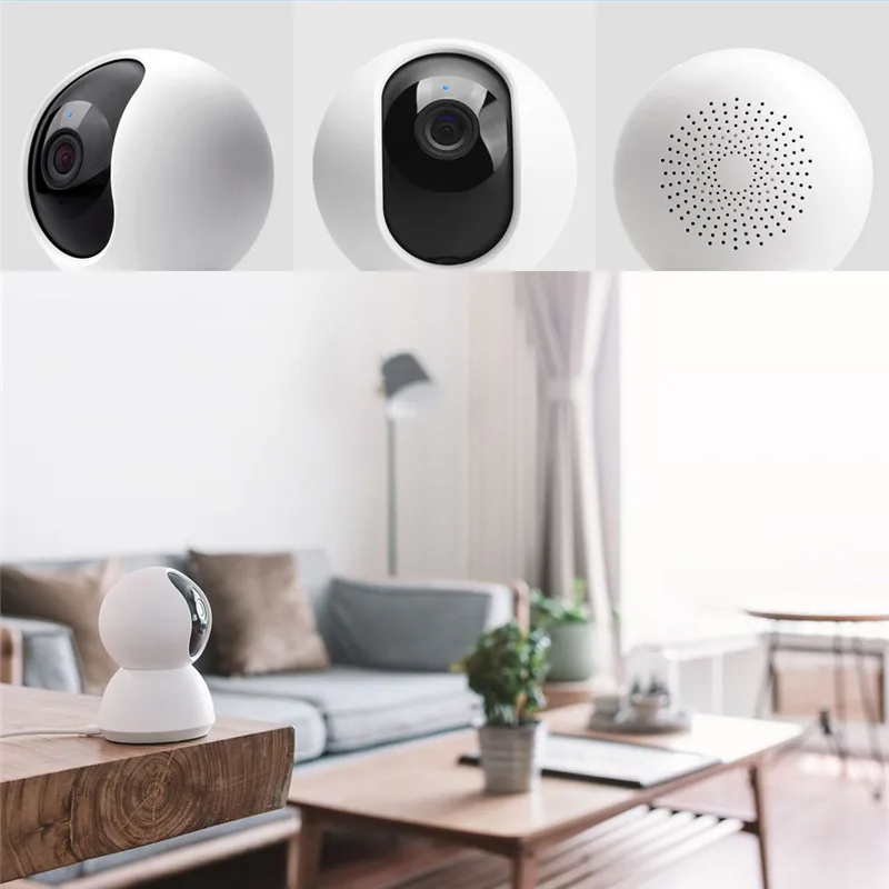 Оригинальная Xiaomi Mijia умная веб-камера ночного видения 360 Угол панорамный 1080P WiFi ip-камера Pan-tilt версия WiFi веб-камера домашняя H23