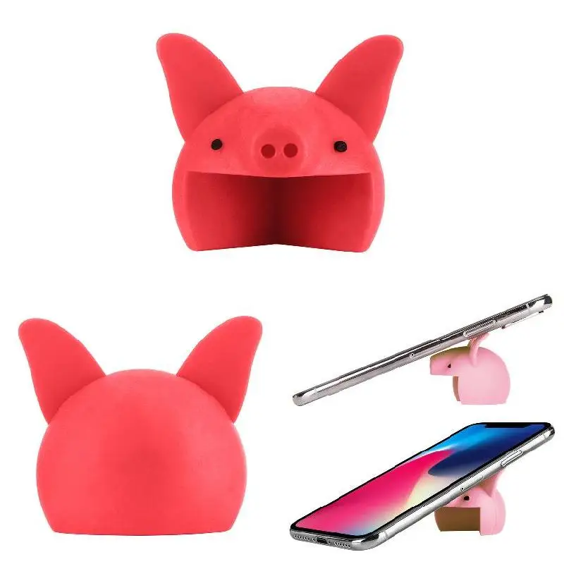 

Anti-Collision Table Corner Guard Phone Holder Baby Soft Silicone Cartoon Desk Bumper Pad New Arrival