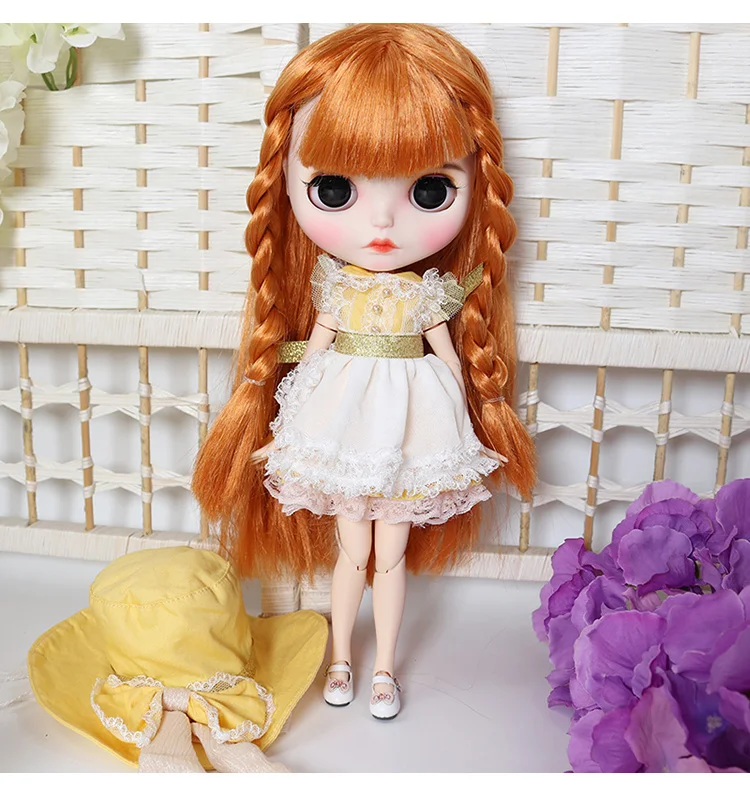 Fortune Days Blyth Кукла Одежда Костюм «платье принцессы» включая шляпу костюм для 1/6 тела