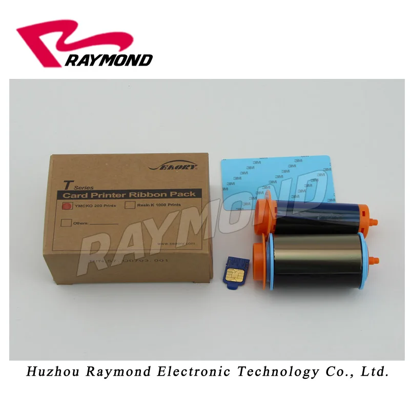 Hiti C2 YMCKO Цвет лента для CS310 CS311 CS320 принтеры ID карты 200 печать|hiti ribbon|card printer ribbonprinter