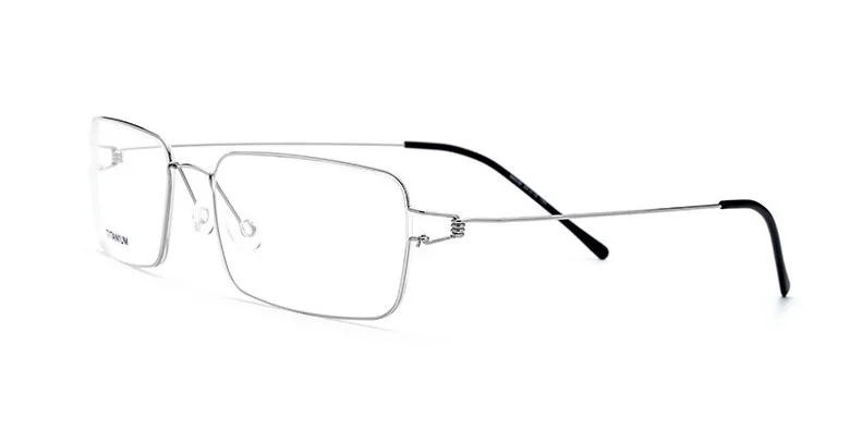 C3. Silver Frame ELECCION титановая оправа для очков мужские очки по рецепту женские Безвинтовые брендовые дизайнерские очки для близоруких корейских датских - Цвет оправы: C3. Silver Frame