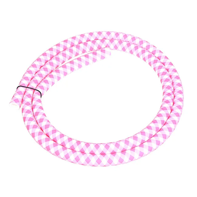 Fluorescent green Smoking Dogo Прямая с фабрики 1,5 м длина Матовый силиконовый шланг для кальяна полная печать шланг для кальяна - Цвет: Fluorescent green