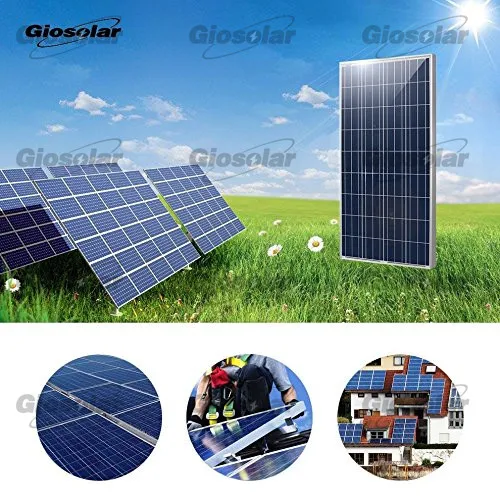 Giosolar 400 Ватт Высокоэффективная поликристаллическая солнечная панель с 40А MPPT ЖК-контроллер заряда для дома на колесах, караван, кемпер