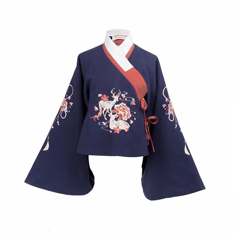 Вышивка Hanfu для женщин певцов традиционная сценическая одежда народное платье карнавальный наряд взрослой династии Мин косплей одежда DC1854
