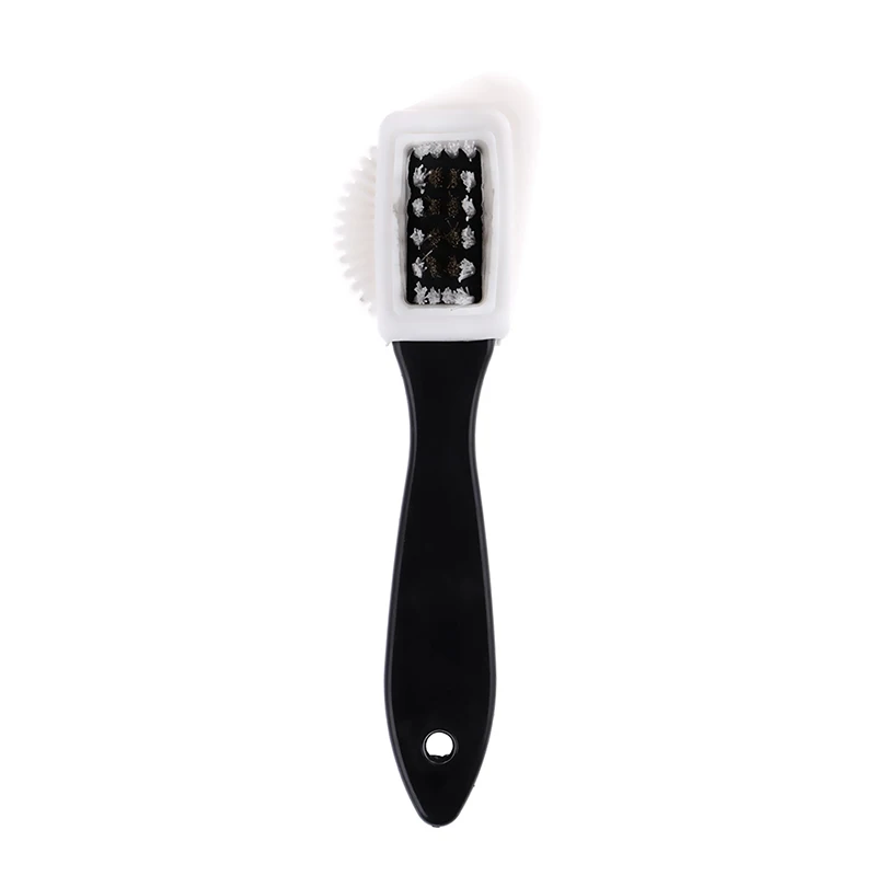 3 Side Suede Shoe Brush Cleaning Brush And Rubber Eraser Set Black S Shaped Shoes Cleaner For Suede Nubuck Boot Shoe