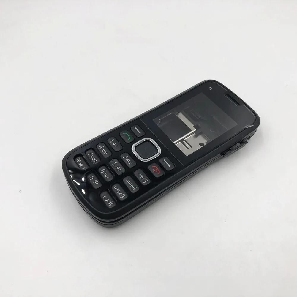 Задняя крышка батарейного отсека для Nokia C1 C1-02 Корпус Передняя рамка задняя +