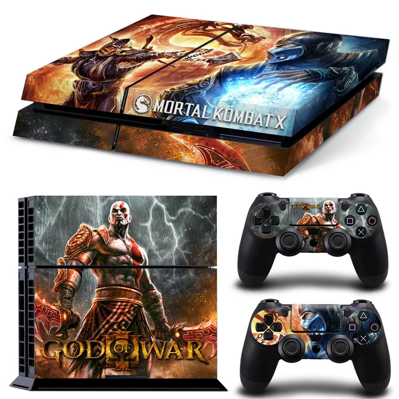 Цветные деревянные дизайнерские наклейки из игры для PS4, наклейки для консоли, чехол для контроллера PS4, аксессуары для игр playstation 4