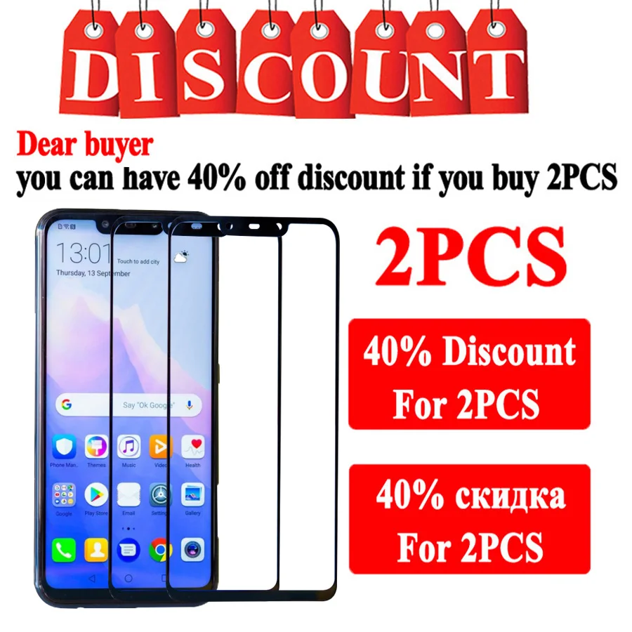 Полное покрытие Защитное стекло для huawei mate 20 Lite pro защита экрана huwai hauwei huavei mate20 light