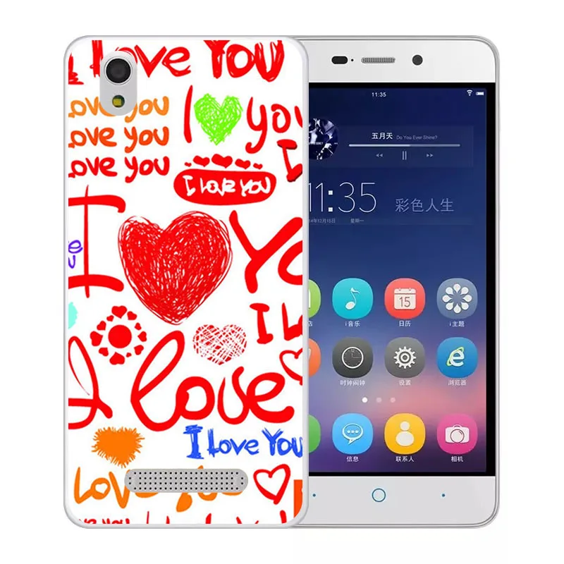 Чехол для zte blade x3 d2 силиконовая Мягкая задняя крышка из ТПУ с буквенным рисунком