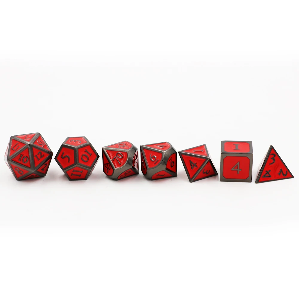 IMDG 7 шт./компл. креативные игральные кости для ролевых игр многогранные