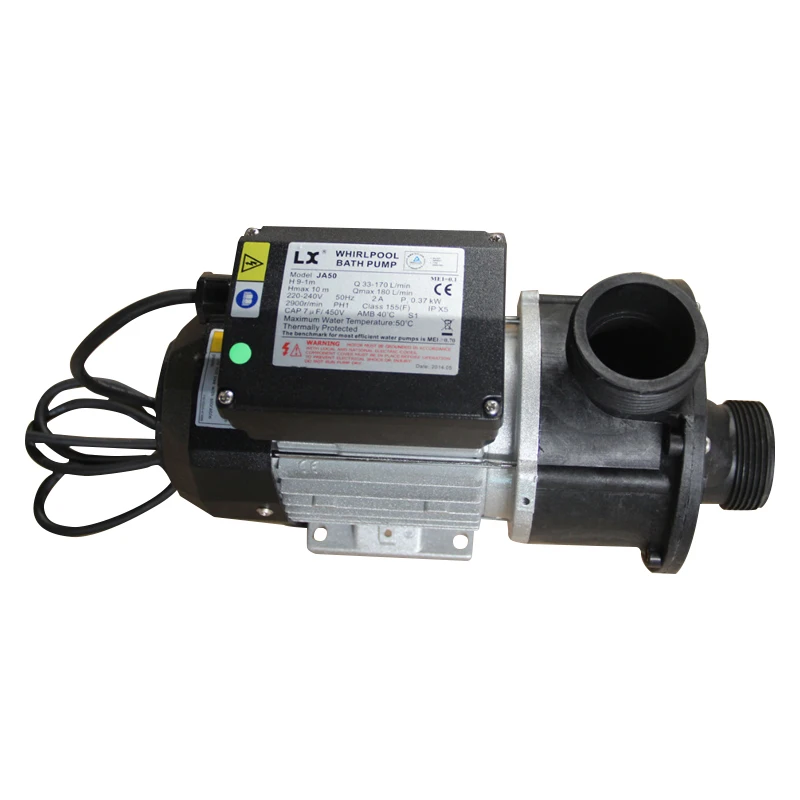 LX JA50 насос для бассейна с горячей ванной 60 HZ/220-230 V 0.5HP/375W циркуляционный спа-насос для американского, корейского, японского и других рынков
