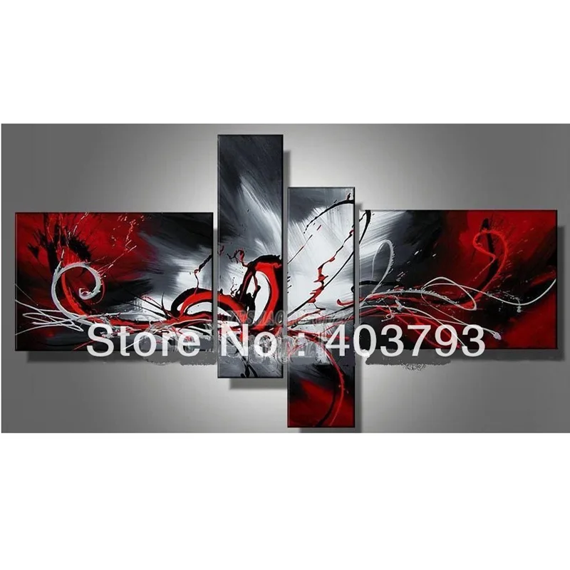 Современная Абстрактная масляная живопись на холсте огромное настенное