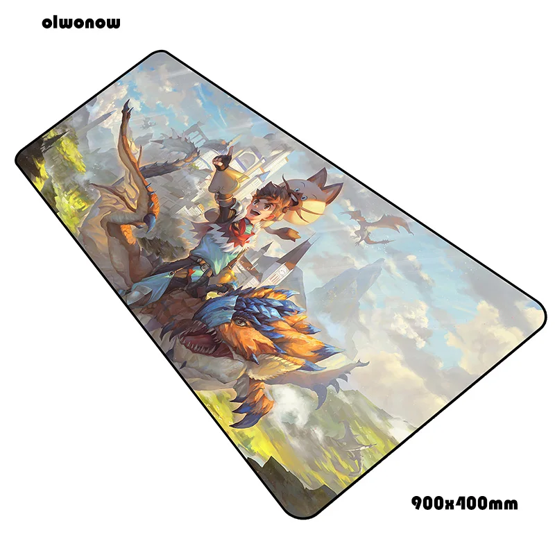 Fatalis monster hunter stories коврик для мыши 900x400 мм коврик для мыши большой компьютерный коврик для мыши xl игровой коврик для мыши геймер для ноутбука коврики для мыши - Color: size900x400x2mm