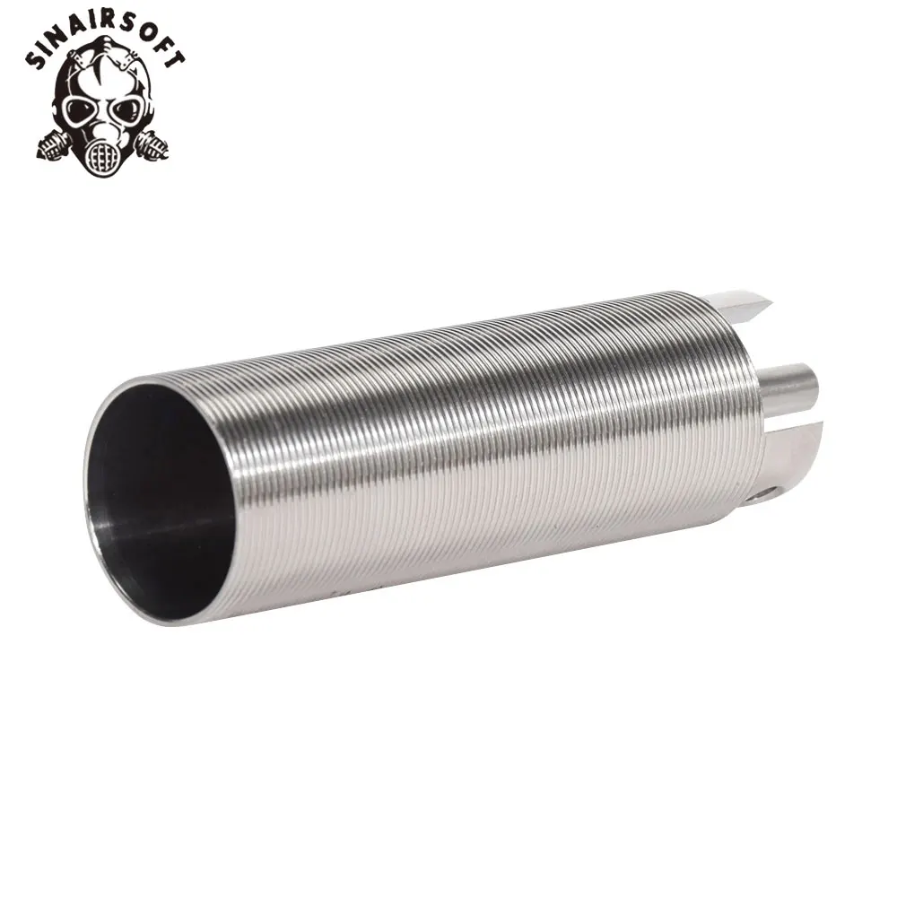 Tune Up Kit Steel CNC Milled One-Piece Cylinder Solid Unit w/Integrated Head Piston/Piston Airsoft |