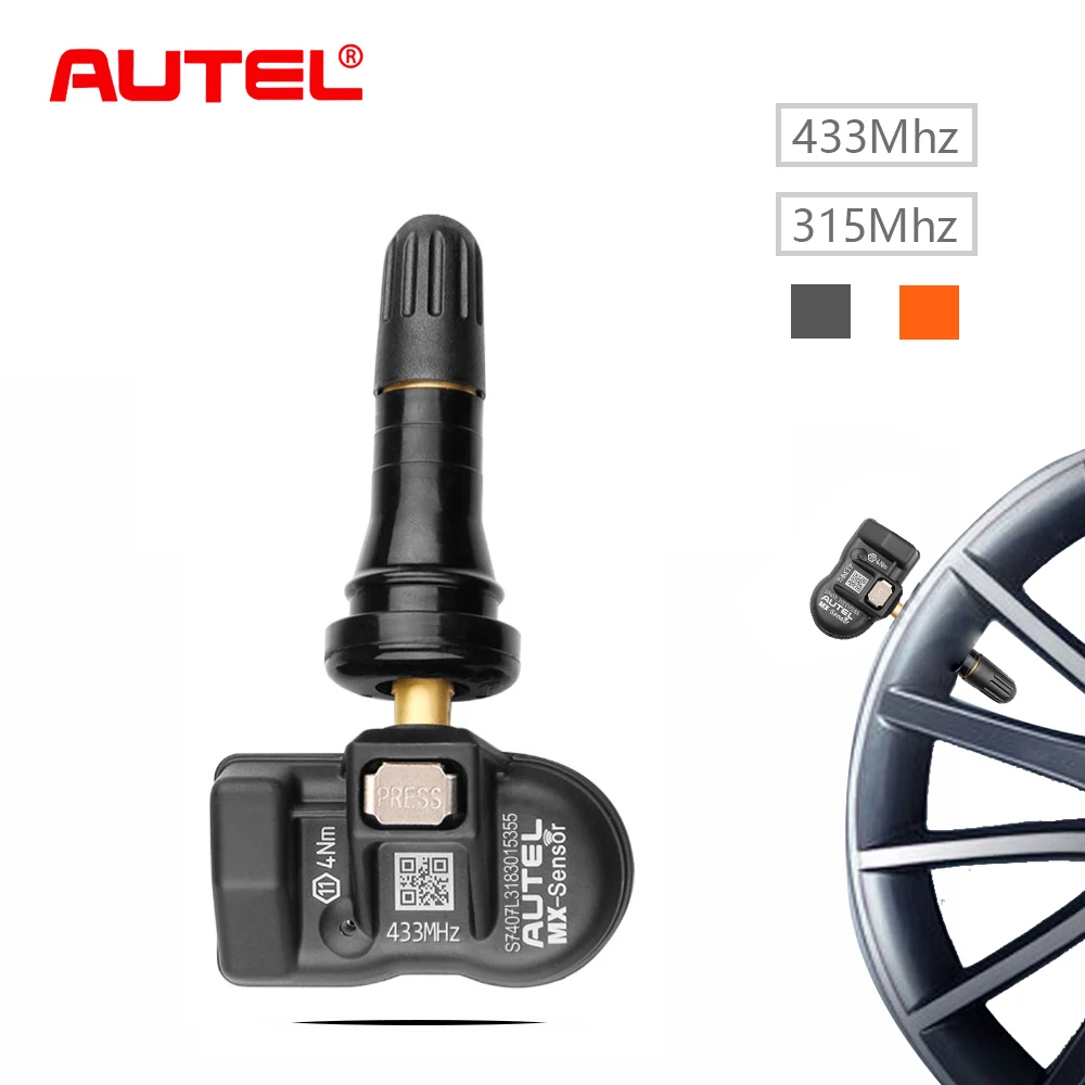 Autel автомобильный TPMS монитор давления в шинах Система для OBD2 контроля MX Датчик