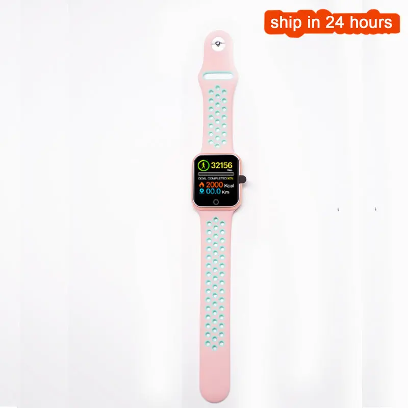 pink with jade S226 Смарт часы IP67 водонепроницаемые 15 дней в режиме ожидания пульсометр кровяное давление Smartwatch Поддержка IOS Android телефон - Цвет: pink with jade