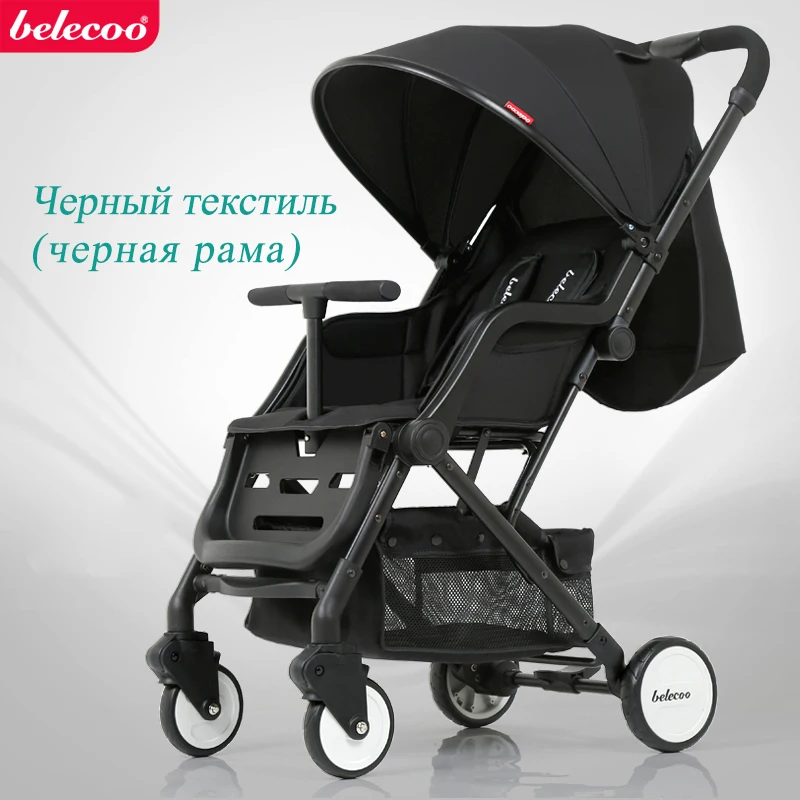 Belecoo детская коляска складной портативный роскошная Россия Бесплатная