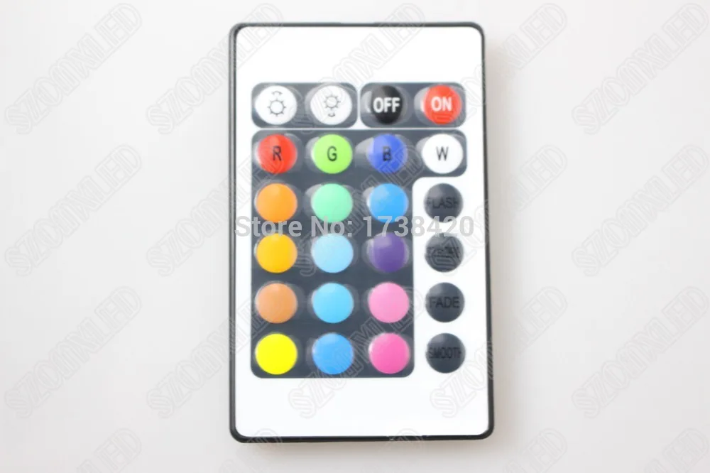 With 24keys Remote Controller 14.4 W/m RGB LED Strip 5050 SMD Set 60leds Led 12V DC Waterproof IP65 Rope Light 10m | Лампы и освещение