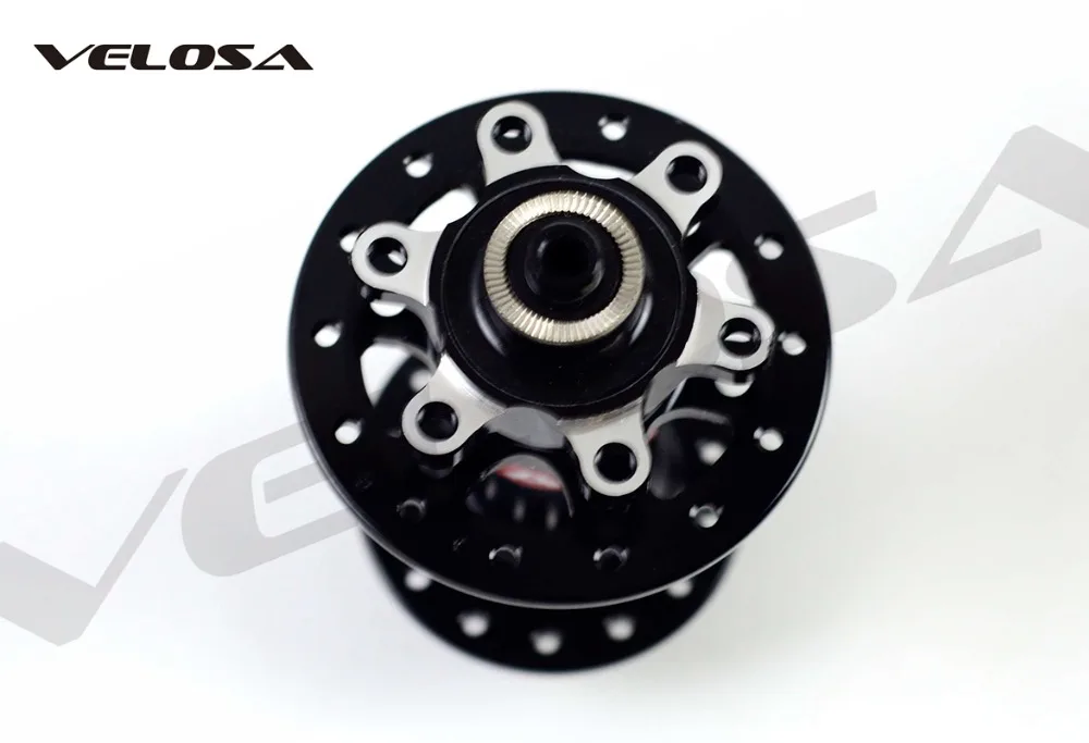 Передняя Ступица Novatec D711SB версия qr черная только дисковые тормоза MTB