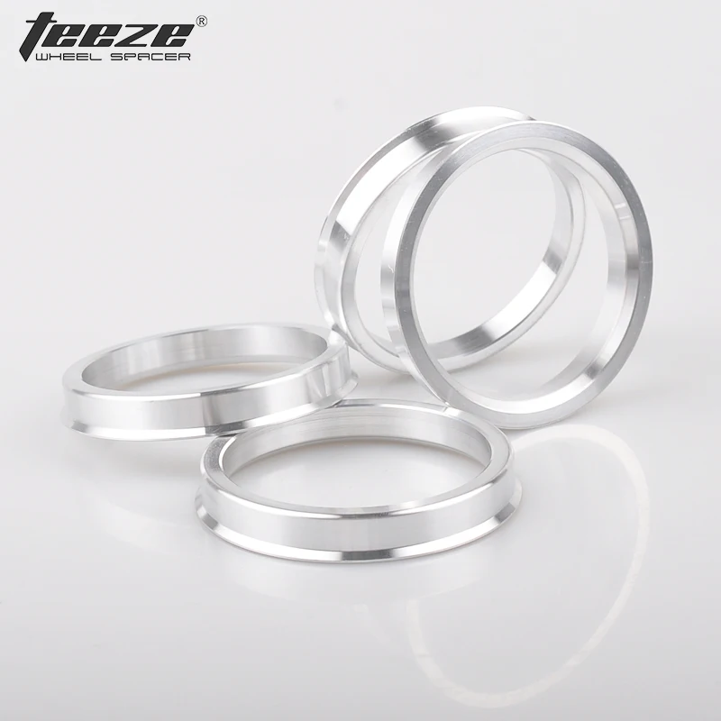 

Teeze - (4 pieces/set ) Car-styling Wheel Accessories Aluminum Wheel Hub Rings OD 72.6mm to ID 70.3mm