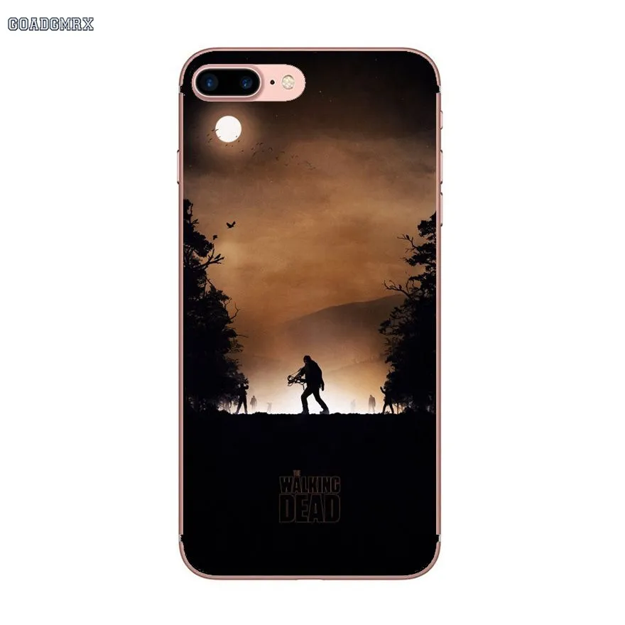 Walking Dead Daryl Dixon Wings мягкие прозрачные чехлы для iPhone 6 6S 7 8 Plus X XS MAX XR 4 4S 5 5S SE 5C |