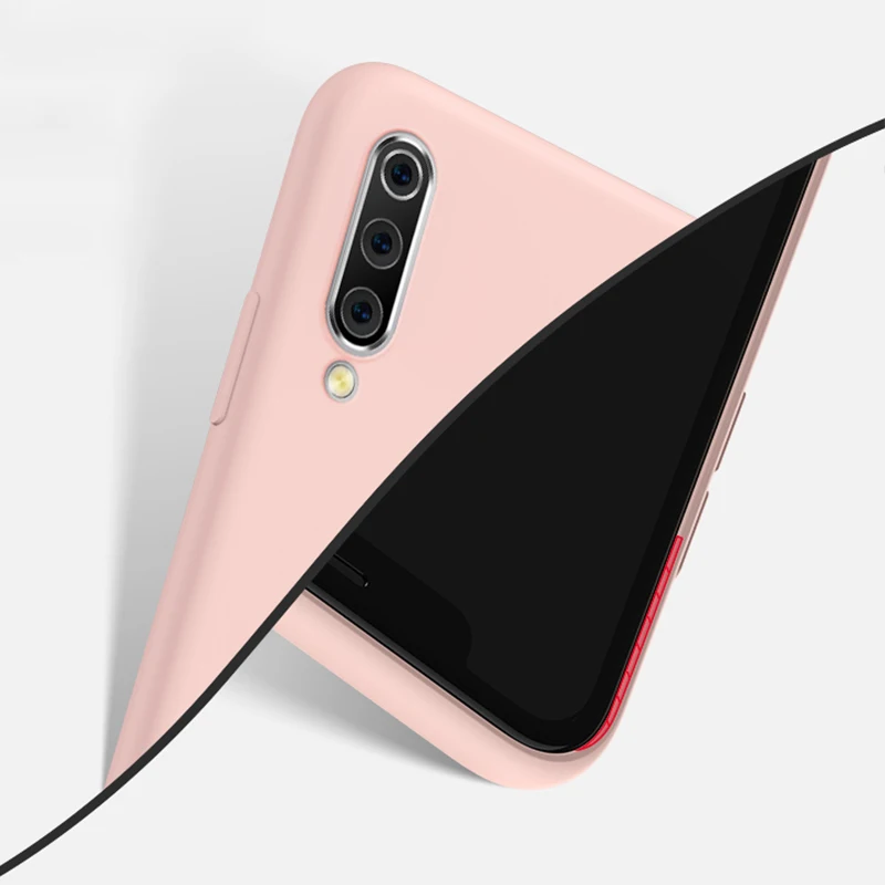 Модный чехол для Xiaomi Mix 2 2S 3 6X redmi 7note 7 однотонные Силиконовые чехлы на xiomi ksiomi note7