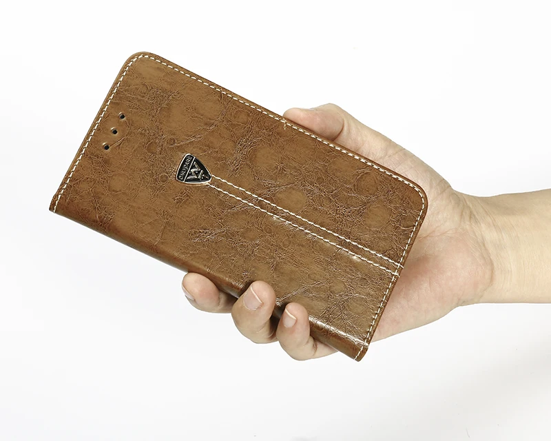 Модный чехол-кошелек для INOI 2 Lite из искусственной кожи винтажный Чехол-книжка с