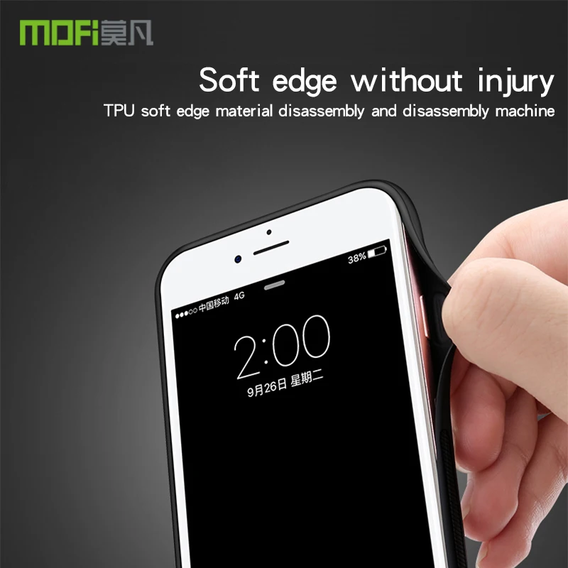 

Original MOFI Ultra Thin Phone Cases For Xiaomi Mi 6X Cover Leather Skin Soft TPU Silicone Case For Xiaomi Mi A2 Shell