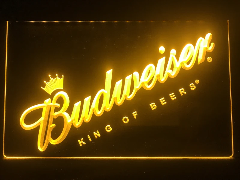 002 Budweiser пивной бар паб клуб новый светодиодный неоновый светосветильник
