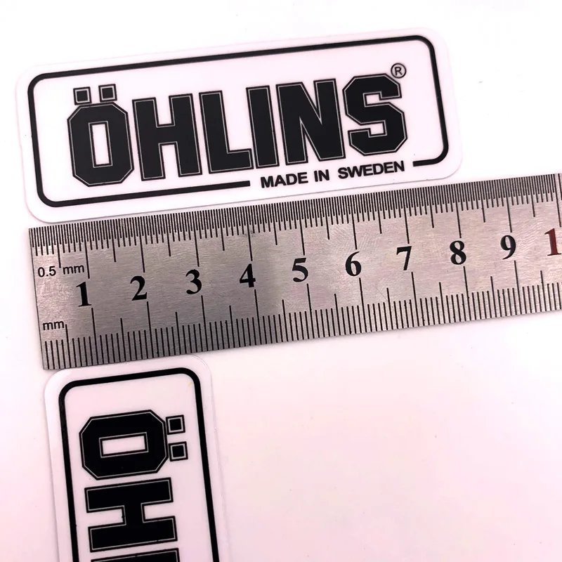 10 шт./лот наклейки для Moto FASP аксессуары ПВХ ohlins подвеска модификация