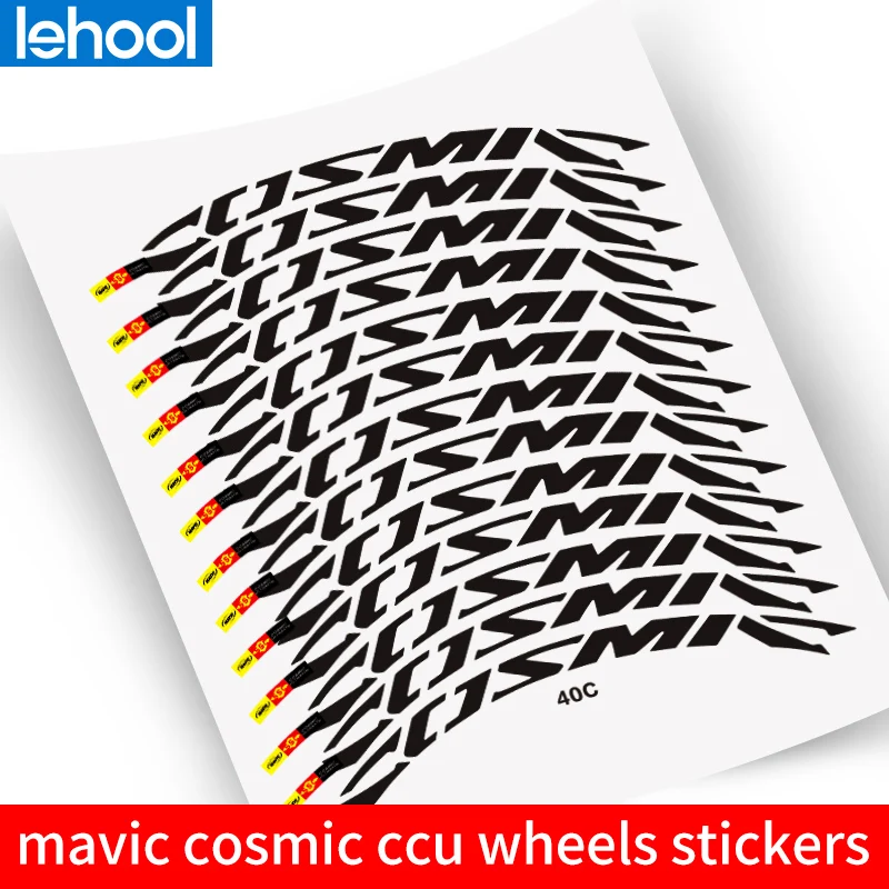 2016 models Mavic Cosmic ccu Road Bike Wheels decals Road bi