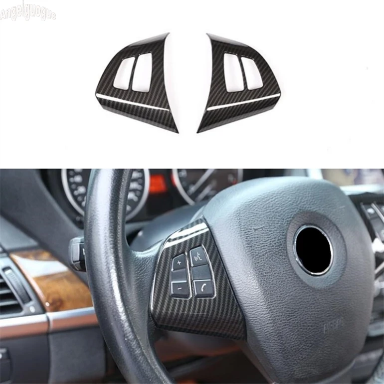 Стильный АБС пластик из углеродного волокна для BMW X5 E70 2008 13 X6 10 аксессуары