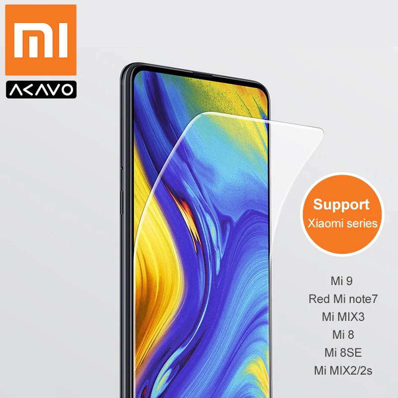 Защитная пленка для экрана Xiaomi с защитой от царапин RedMi note7 2.5D из закаленного