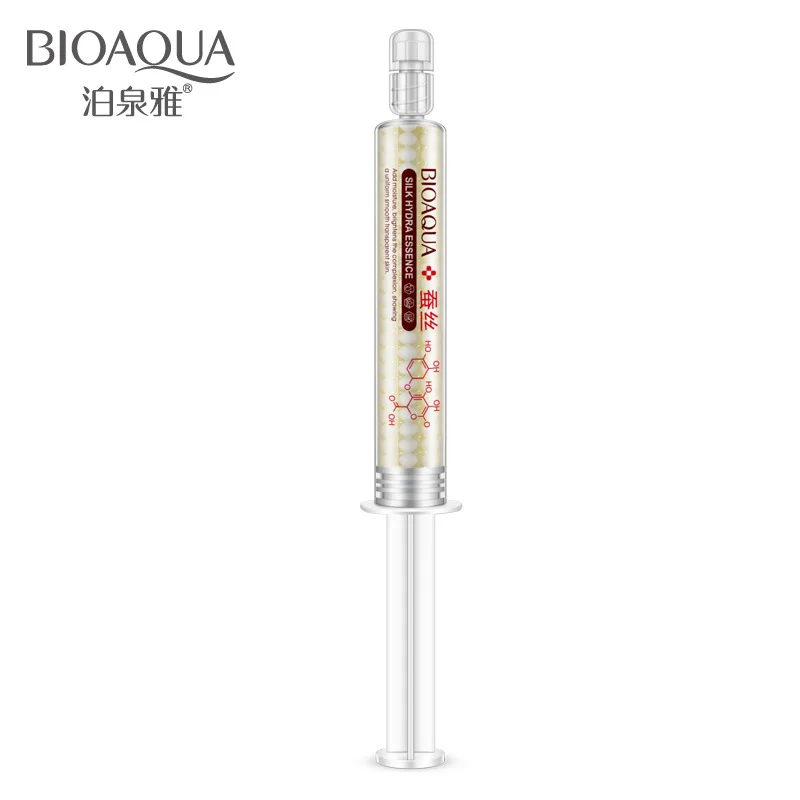 Сыворотка для восстановления шелковой сыворотки BIOAQUA Silk Hydra жидкая сыворотка с
