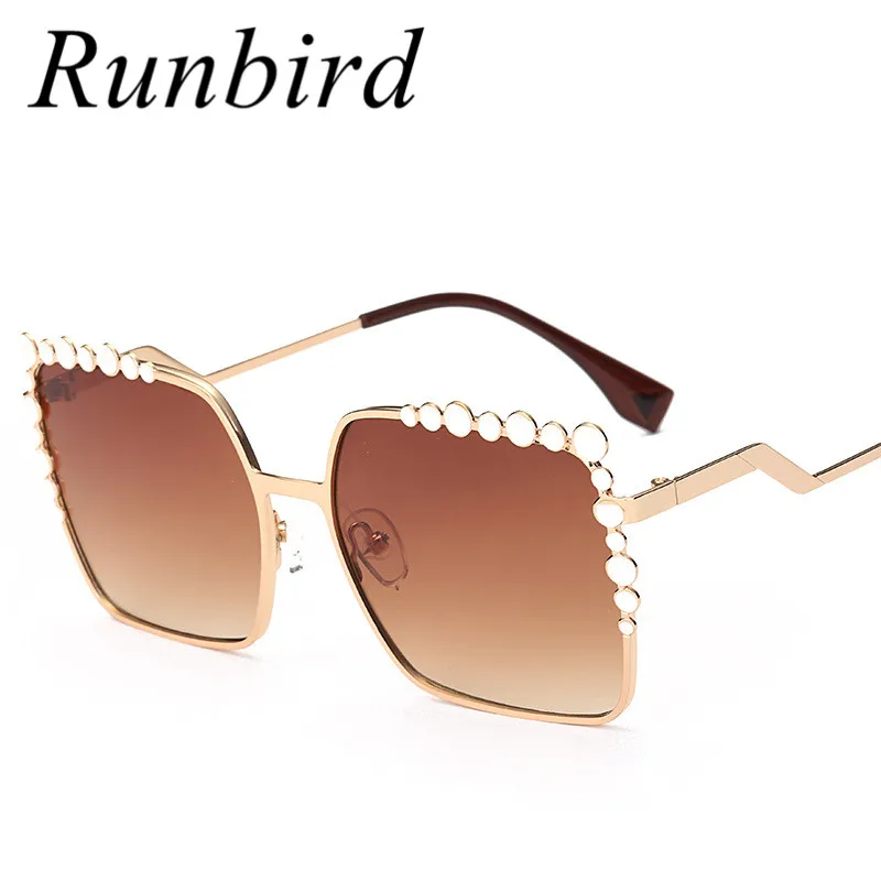 Runbird 2017 новые квадратные женские солнцезащитные очки большие роскошные
