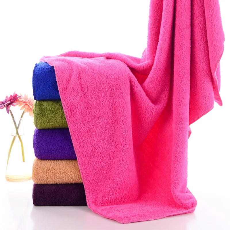 Банное полотенце из микрофибры 6 цветов s 70*140 см|microfiber bath towel|fleece towelbath towel |