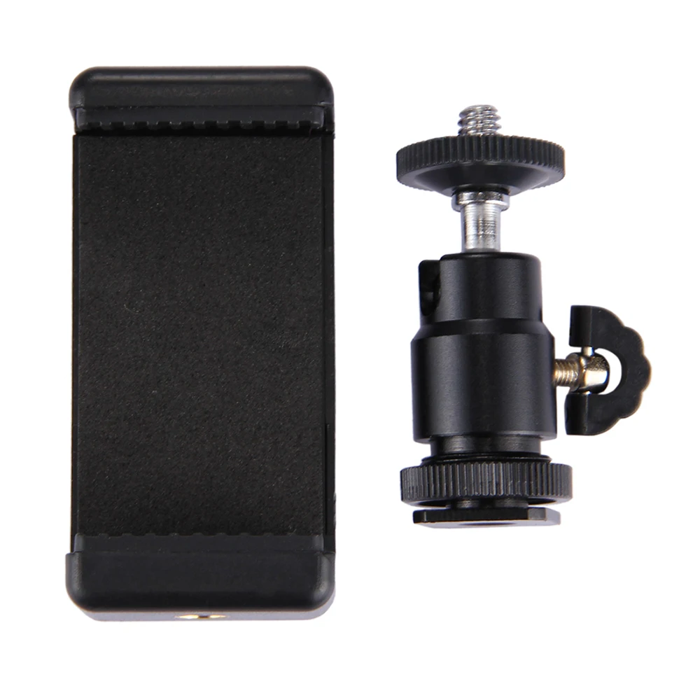 Andoer PU214 Штатив для &quotгорячего башмака&quot головка iPhone смартфона Универсальный