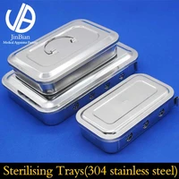 medical sterilizing box surgical instruments and tools 304 stainless steel poriferous sterilising trays carry sterilizing tools