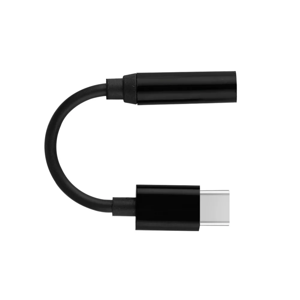 Адаптер кабеля USB Type-C на 3,5 мм разъем для наушников AUX Audio для смартфонов Samsung LG Nexus Oneplus Nokia Xiaomi Huawei с разъемом Type C.