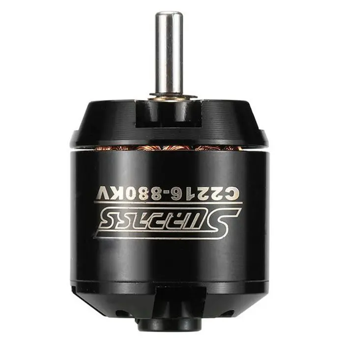 

HOT SALE High Performance 2216 880KV 14 Poles Brushless Motor for RC Airplane Fixed-wing Black