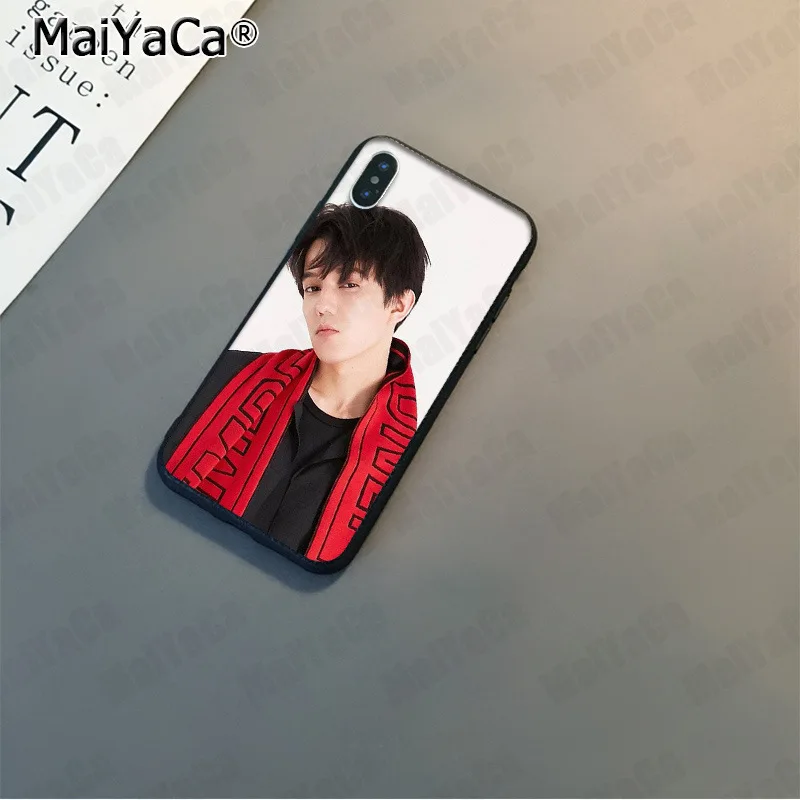 1 MaiYaCa singer Dimash Kudaibergen Роскошный чехол для телефона Apple iphone 11 pro 8 7 66S Plus X 5s SE XS XR XS максимальный чехол - Цвет: 1