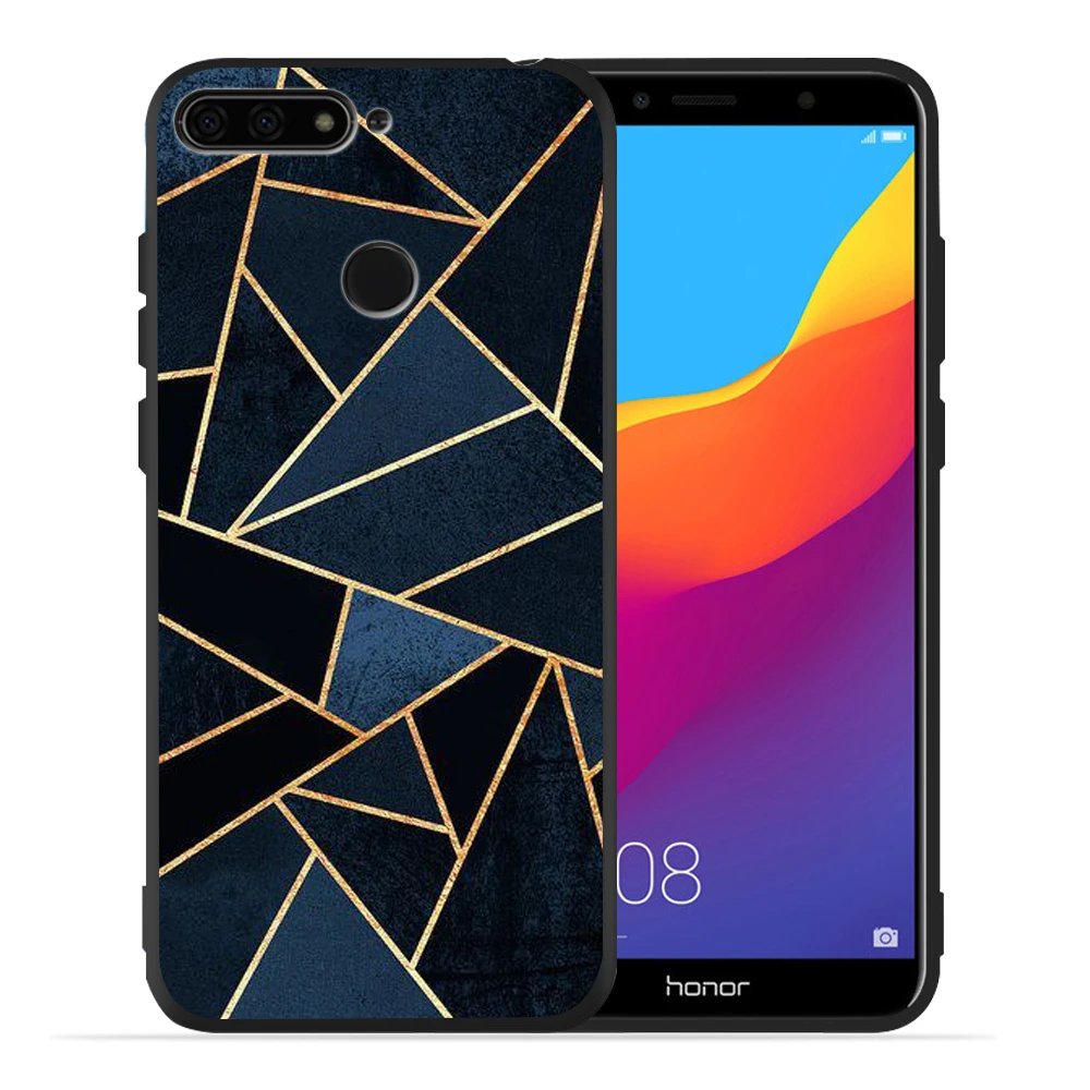 Мраморный кактус листья фламинго чехол для Huawei Honor 8x V20 20 Lite Pro 10 9 8 8c Etui | Мобильные