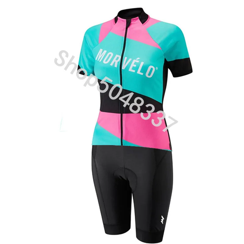 2019 Pro команда женщин Morvelo триатлон короткий сиамский боди Skinsuit Джерси гоночный