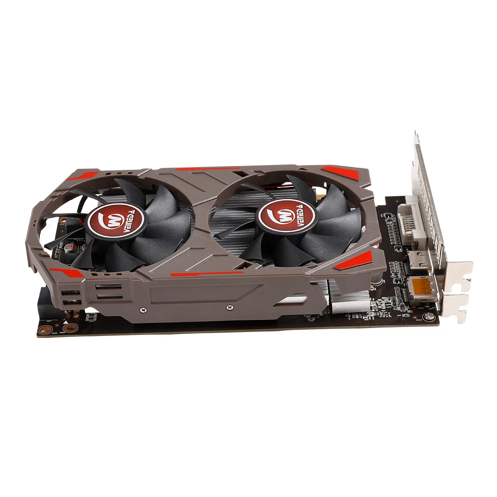 VEINIDA RX560D 4 Гб GDDR5 128bit PCI-E 3,0 HDMI DisplayPort DVI-D 1176/6000 МГц Графика карты для nVIDIA Geforce игры