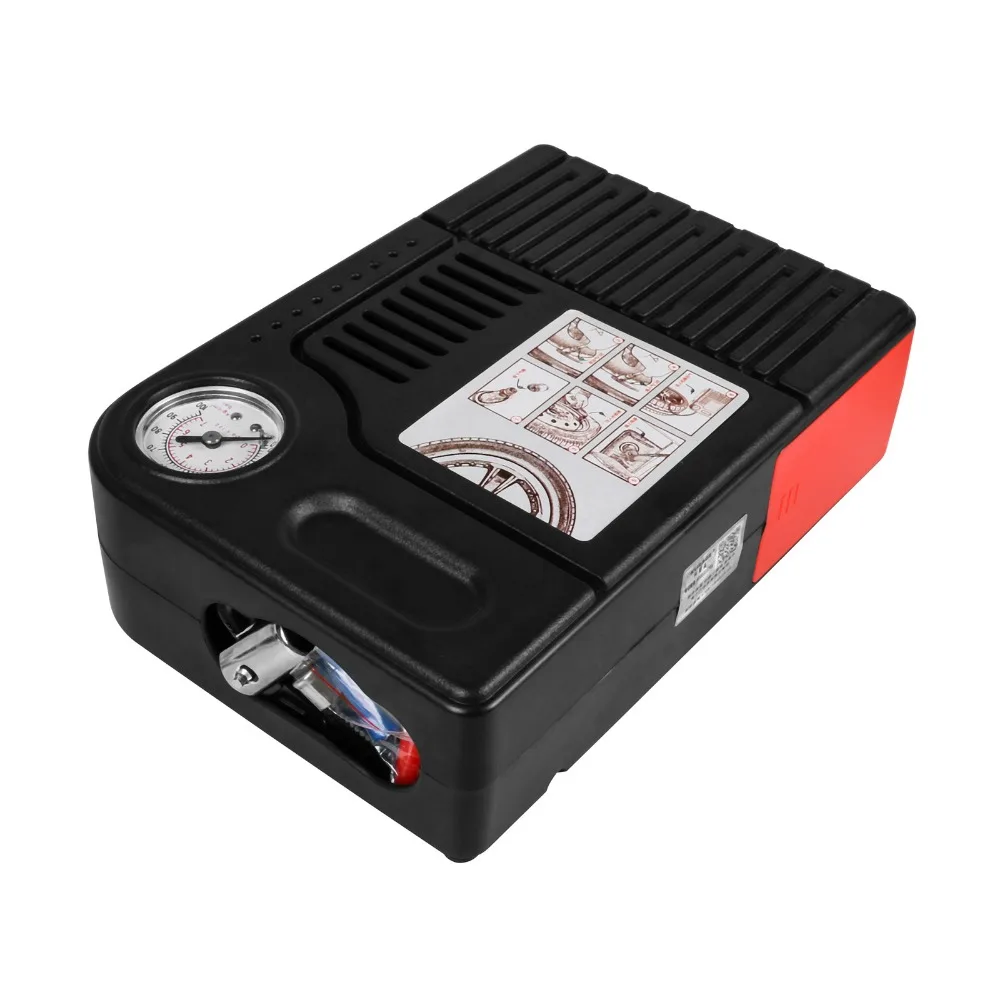Мини 12 В шин насос воздушный компрессор для автомобилей велосипеды мотоциклов