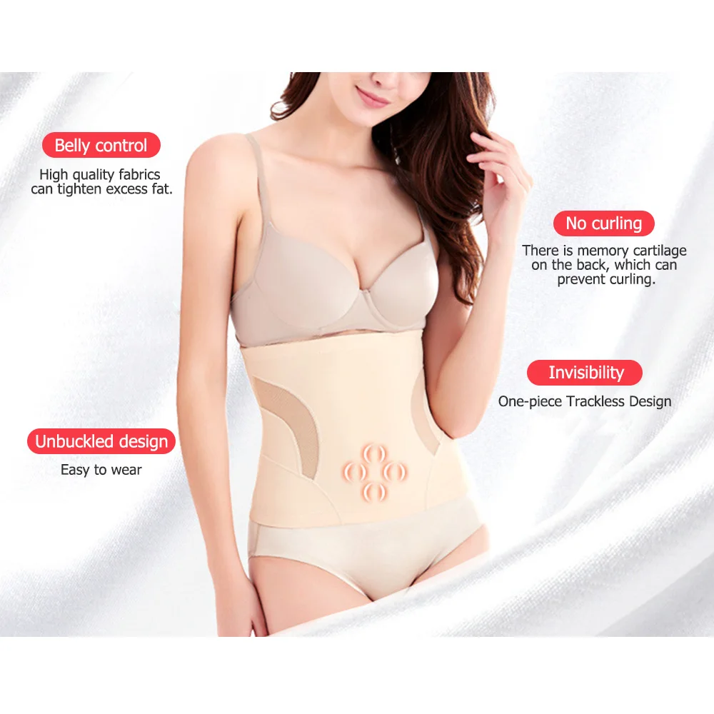 1 шт. нейлоновый тренажер для талии Корректирующее белье женщин потеря веса