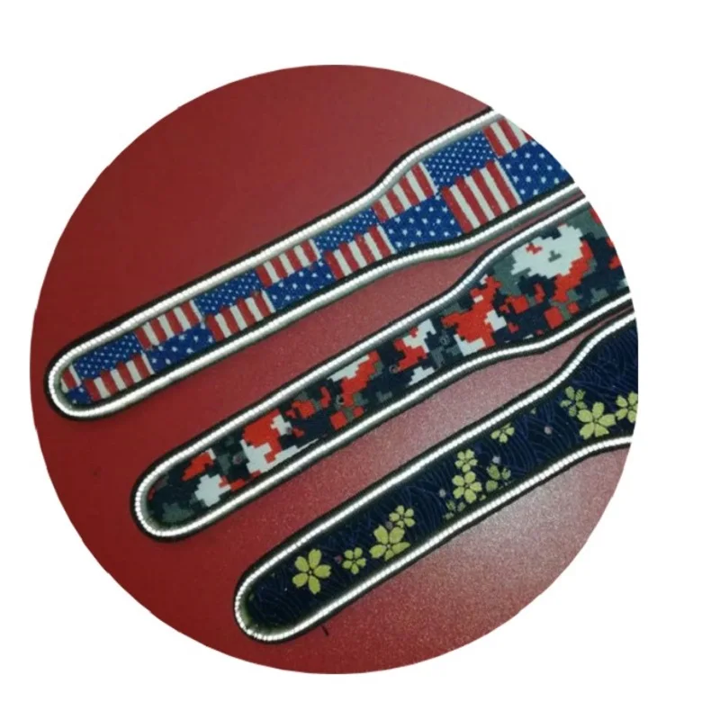 Reflective Dog Collar Light Night Safety Pet Supplies Cat Collars Accessories For Small and large Dogs printed | Дом и сад