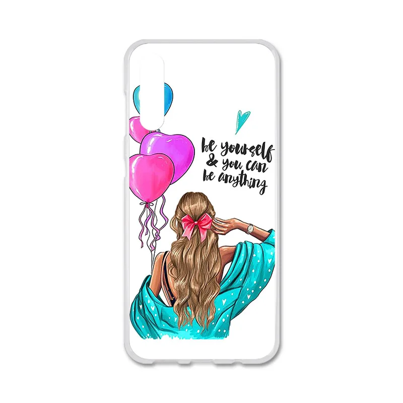 P135 Для мам и детей, девочек чехол для samsung A50 чехол силиконовый чехол для samsung Galaxy A50 50 A70 A30 A20 A7 чехол s TPU A40 A750 - Цвет: P135