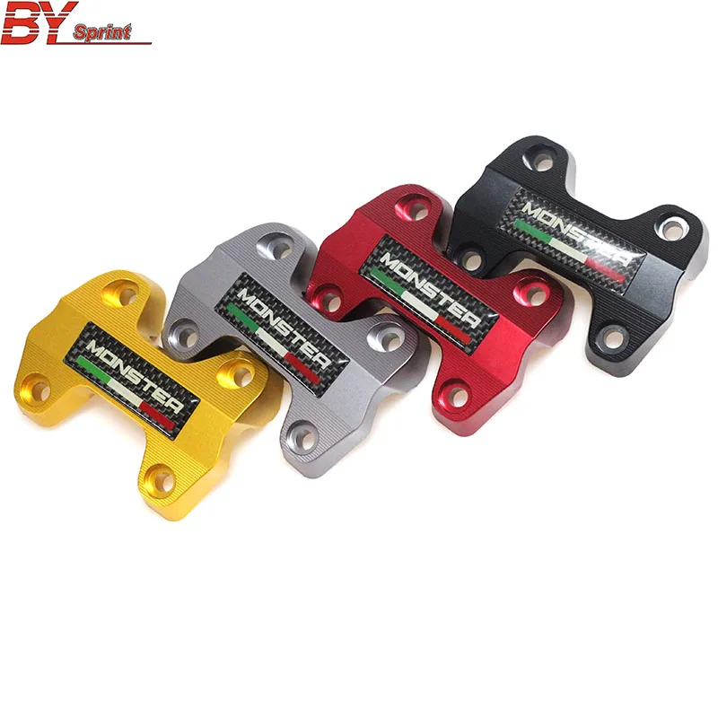 

Motorcycle CNC Handlebar Clamp Bracket Upper For Ducati Monster 821 2014 2015 2016 Motocross Enduro Supermoto Dirt Bike